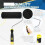 3pcs Drywall Compound Roller Cover with 1pc Paint Roller Frame, Drywall Texture Roller Brush for Putty, Texture Coating 2