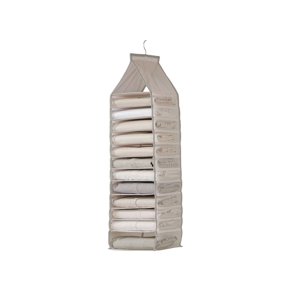 Mesh Clothing Storage Hanging Bag Household Hanging Wardrobe Storage Hanging Bag Clothes And Pants Storage Artifact 6131627711865