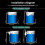 2pcs Automatic Float Valve Water Level Control  Horizontal Inflow Installed Inside Tower Tank Side Water Inlet 4