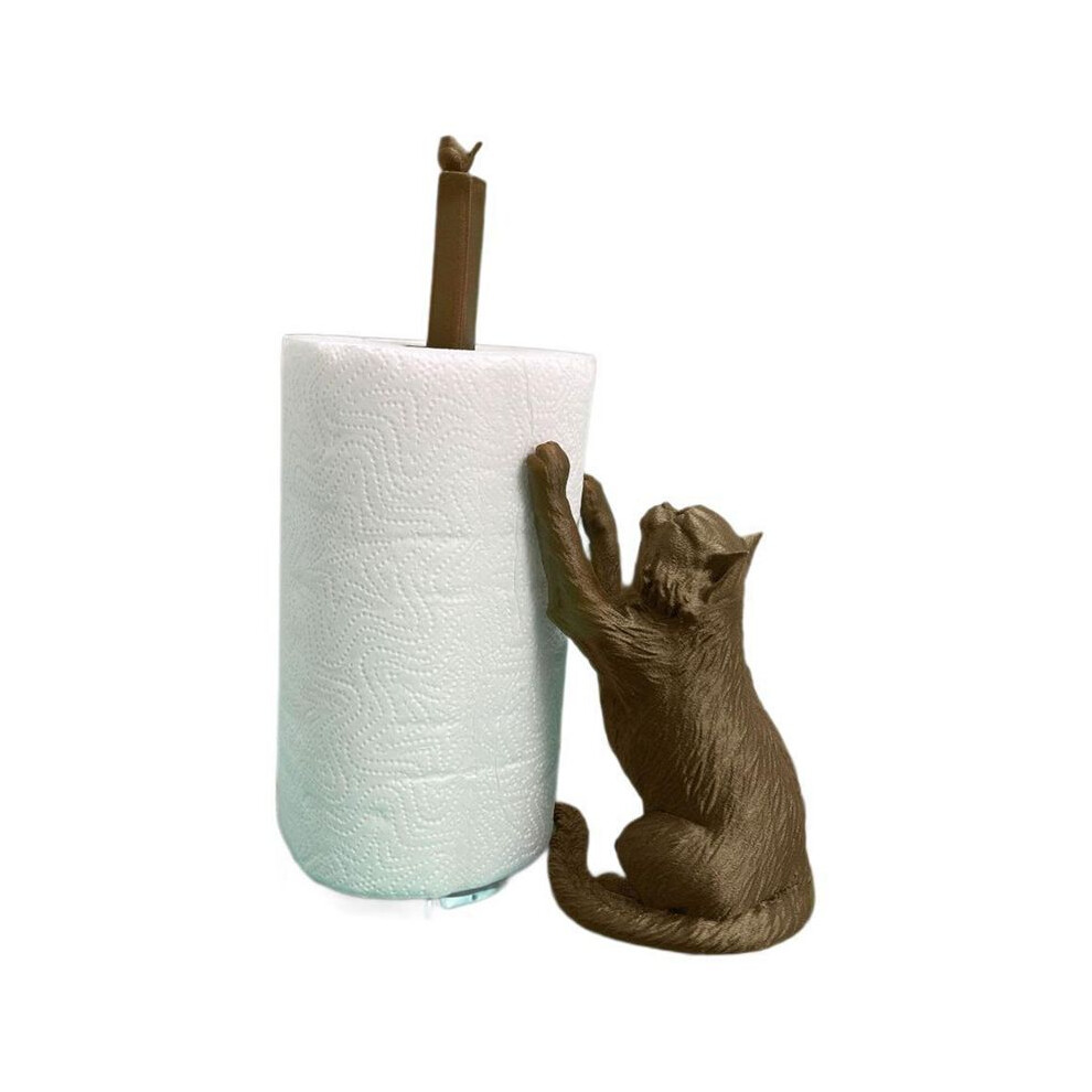 Cat Paper Towel Holder,Countertop Paper Towel Holder,Cat Paper Organizer,Cat Paper Towel Stand For Kitchen Decoration C 6134218542718