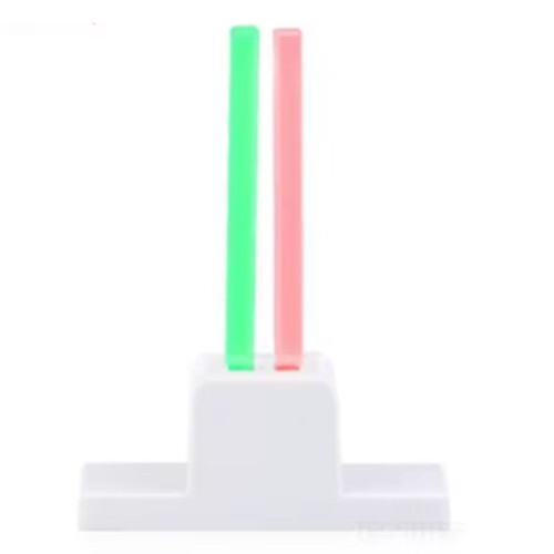 2 in 1 Oplader Stand Dock Station voor   LED Indicator NS Joypad Controller voor  Accessoires Wit