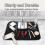 Foldable Sink Cover Mat Space Saving Bathroom Organizer Makeup Brush Cleaning Mat B 3