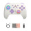 ANBERNIC RGP01 Gamepad Wireless  Game Controller RGB Hall Effect Joystick for PC Android IOS Steam White 1