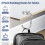 4Pcs Portable Folding Bag Hanger, Practical Folding Bag Hook,Alloy Handbag Table Hook, Multipurpose Purse Key Holder 2