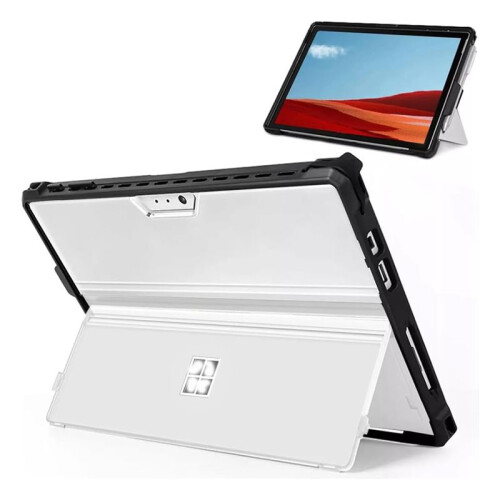 Tablet Case Shell for  Surface Pro 7 /Pro 7/Pro 6/Pro 5/Pro 4 All-in-One Cover with Pen Holder, Kickstand,A 1