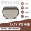 Multifunctional Alarm Clock Temperature Clock Wireless Charger LED Mobile Phone Three in One Wireless Charger 2