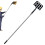 Paint Shield for Spraying,Adjustable Sprayer Shield Holder,Multifunctional Cardboard Paint Shield Racks with Pole 3