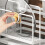 Kitchen Storage Shelf MultiFunction Kitchen Stand Holder Sink Storage Rack Steel Soap Holder Towel Rack White 6