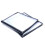 2Pcs Transparent Restaurant Menu Covers for A4 Size Book Style Cafe Bar 4 Pages 8 View 1