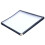 2Pcs Transparent Restaurant Menu Covers for A4 Size Book Style Cafe Bar 4 Pages 8 View 2