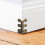 10PC Skiffers Baseboard Corner Protectors,Solid Brass Skirting Board Protectors,Baseboard Corner Protectors Bronze 7