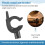 Tonearm Holder - Replacement Tonearm Rest for SL1200 Series Turntables, Essential Turntable Accessory 2
