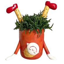 Vaso per Fiori da Ragazza Invertito, Vaso per Fiori, Contenitore per Piante Grasse, da Interno e da Esterno, per La Casa, Balcone, Giardino, Vestirsi,
