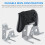JYS Universal Handle Desktop Storage Bracket Aluminum 2-Tier Stand for Gaming Accessories for PS5/PS4/Xbox/Switch B 4