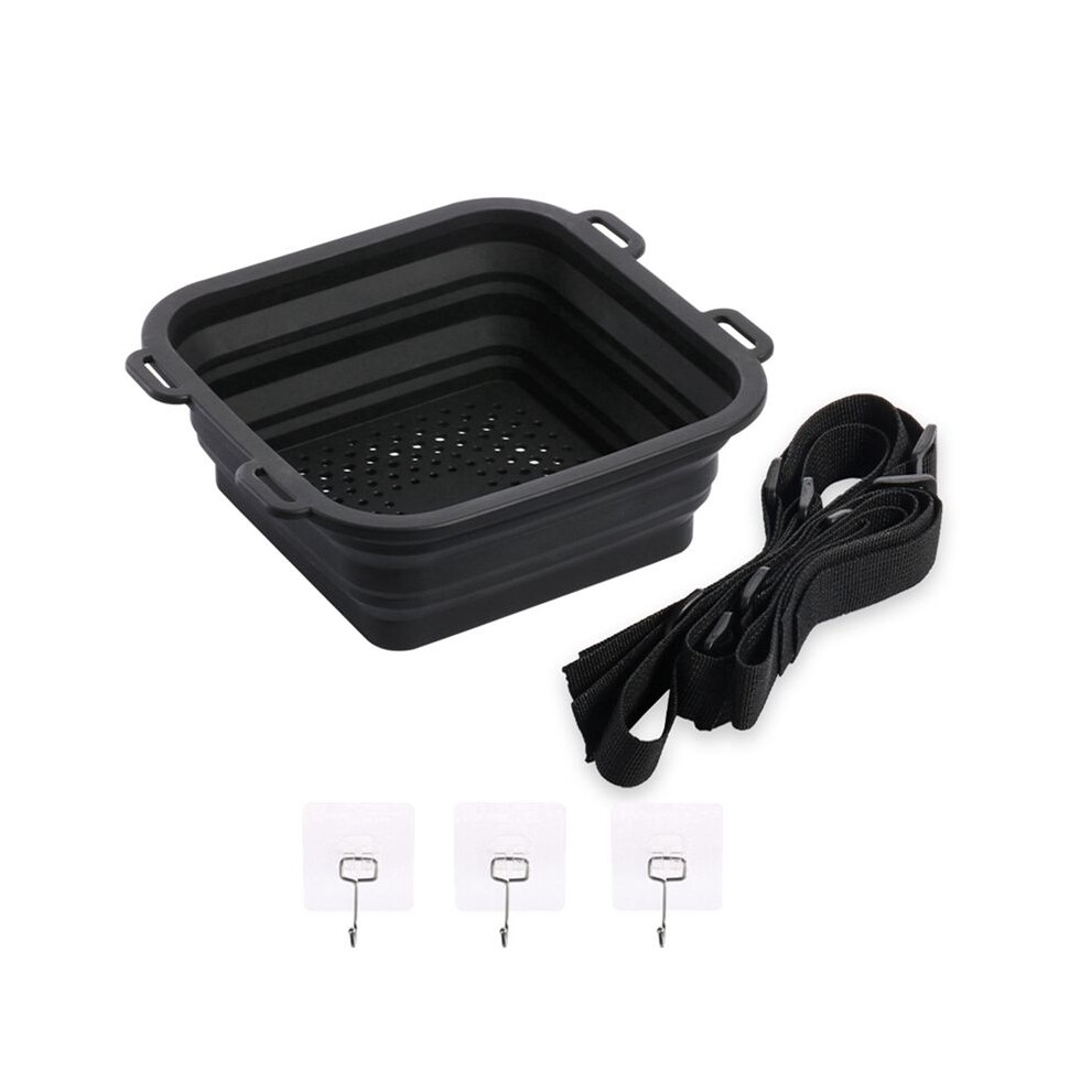 Portable Silicone Ice Bath Bucket Foldable Cooling Shower For Cold Shower Therapy 6132964786172