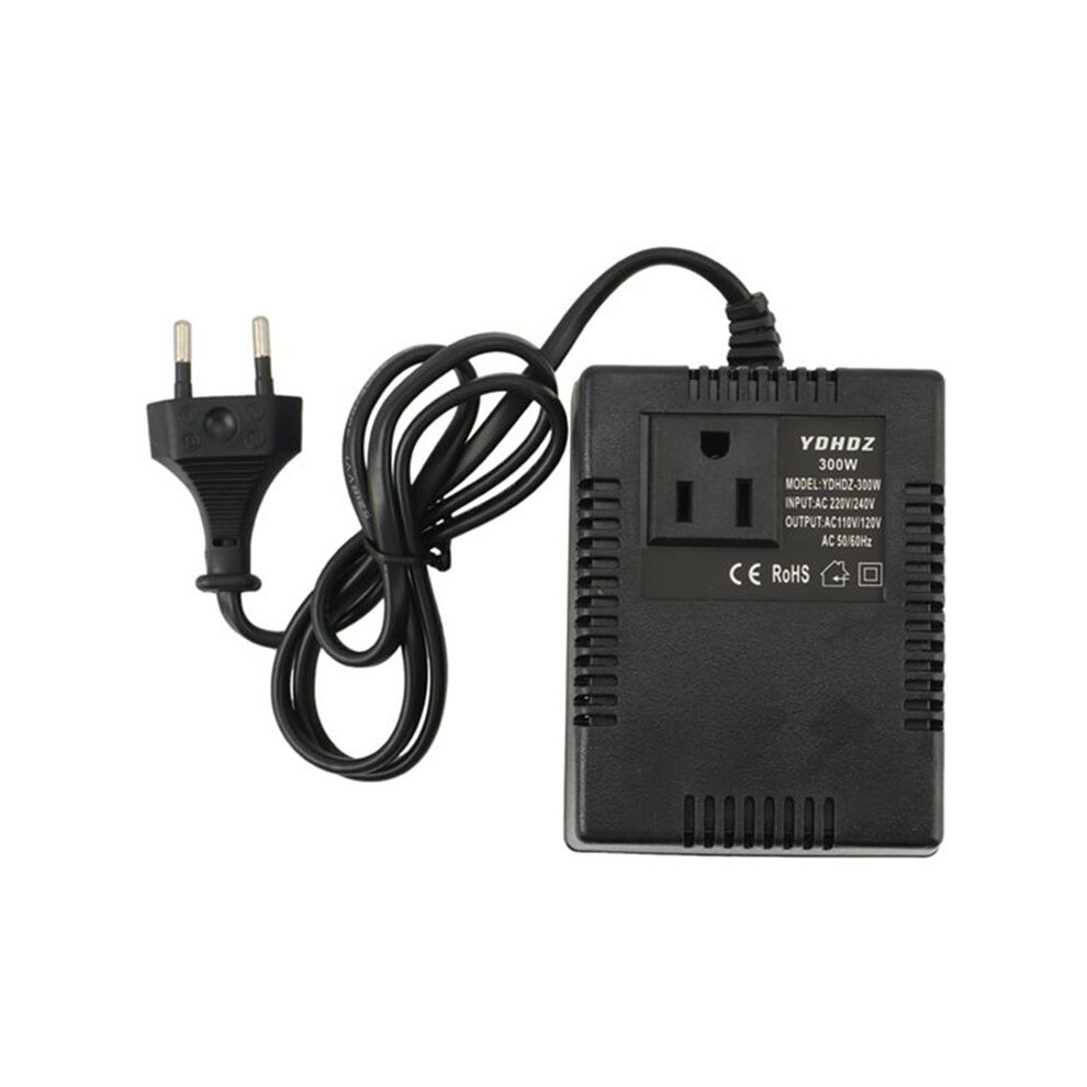 Power Transformer Voltage Regulator 220V To 110V Voltage Converter Step-Down Transformer 220 Eu Plug Invert 300W 6134218504846