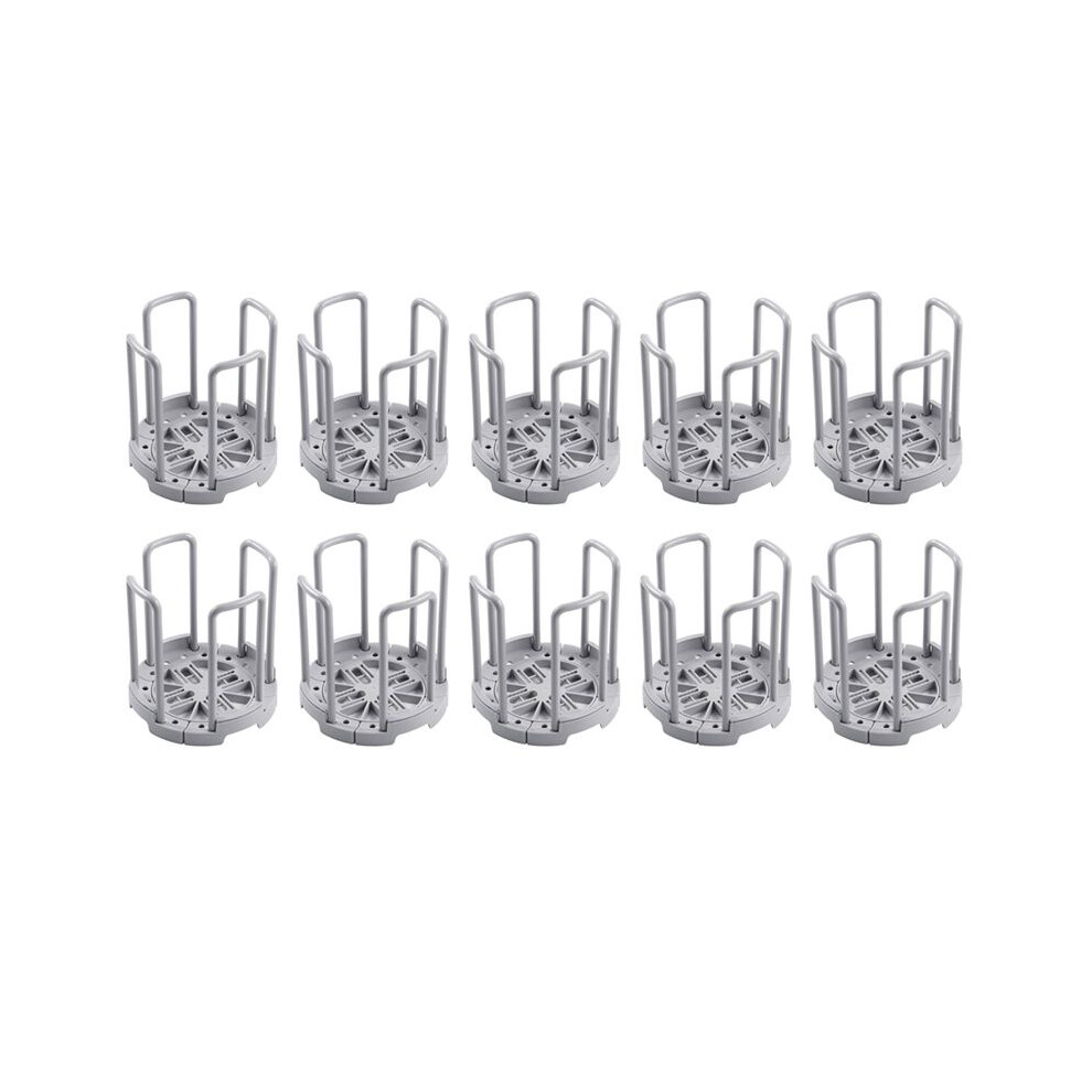 Retractable Desktop Dish Rack Dish Storage Rack Storage Rack Drain Cup Rack Kitchen Gray 6131032322793