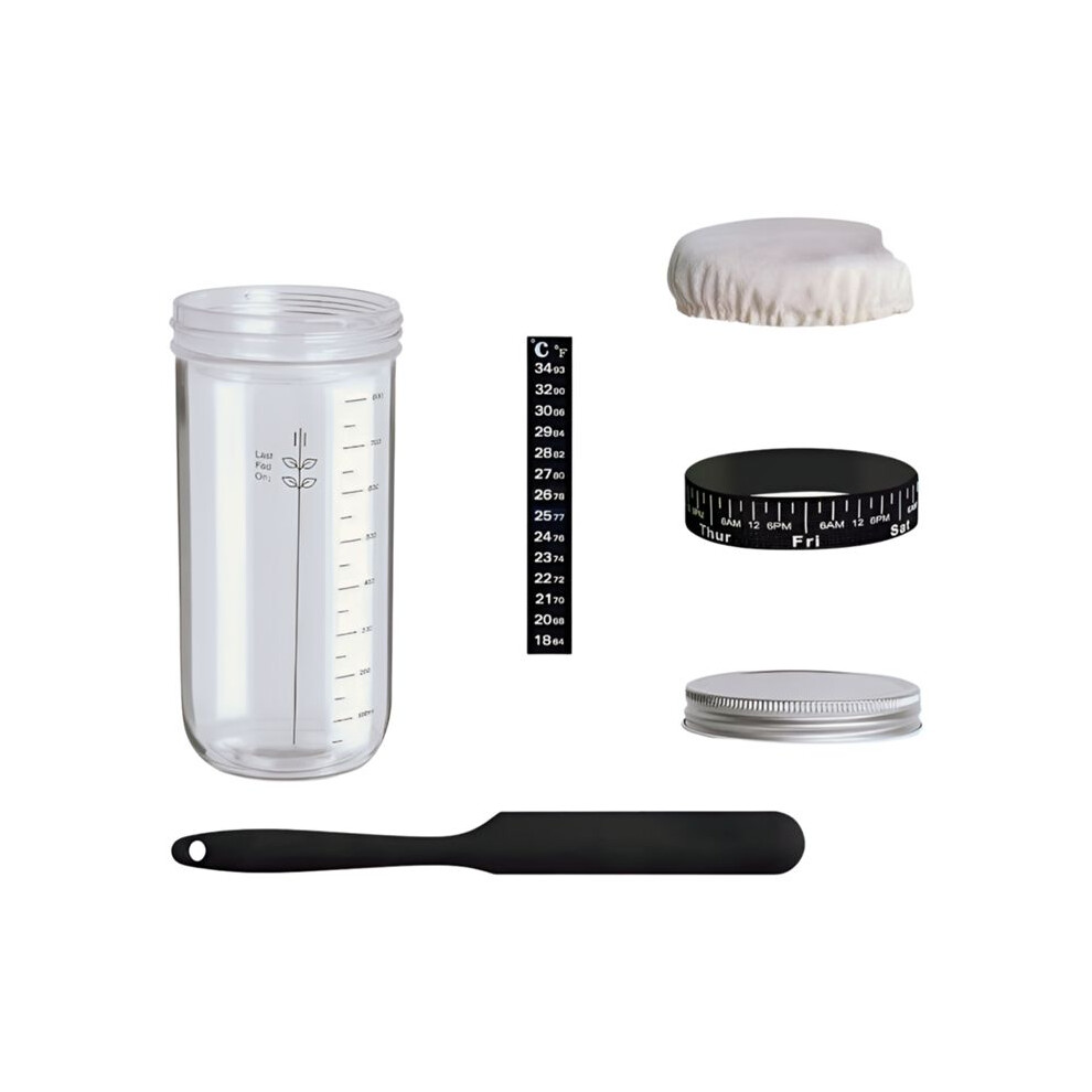 Sourdough Kit, Sourdough Bread Glass Jars Airtight Jars 1000Ml 6131555064712