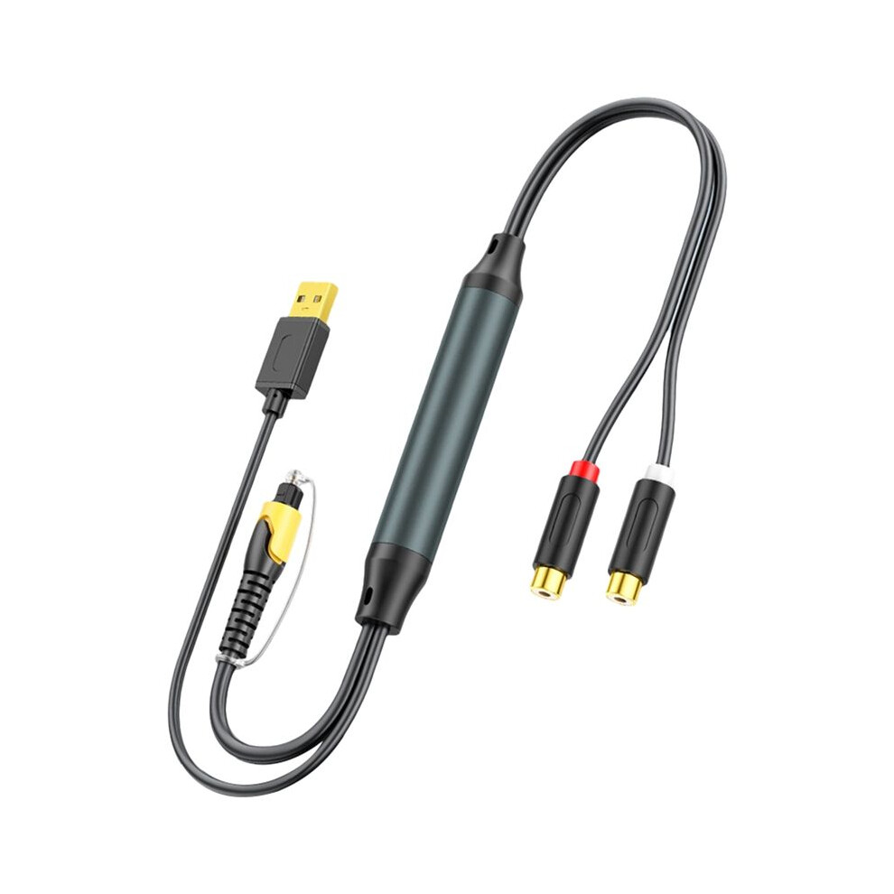 Digital Optical To 2Rca Audio Conversion Cable Tv Projector Optical Digital Audio Output To Amplifier And Speakers 6133283613835
