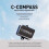 DroneCan High Precision Magnetic C-Compass RM3100 External Compass Support APM/PX4 for Pixhawk and Autopilot 2