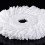 3 Replacement Mop Micro- Refill for 360 Spin Magic Mop-Microfiber Replacement Mop -Round Shape Standard Size (White-3 Pack) 5