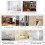10PC Skiffers Baseboard Corner Protectors,Solid Brass Skirting Board Protectors,Baseboard Corner Protectors Gold 6