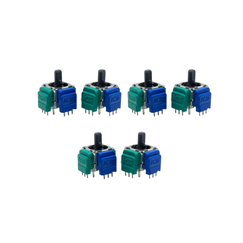 6Pcs Tmr Electromagnetic Joystick For Ps4 Gamepad Upgrade Tmr Joystick 3D Analog Thumbstick Controller 6131736515866