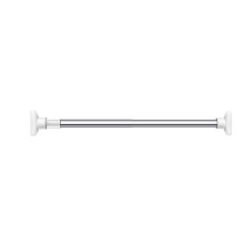 Stainless Steel Telescopic Adjustable Rod Clothes Dryer Stainless Steel Tension Rod Bathroom Rail Can Be Used for 27.56-39.37In Space