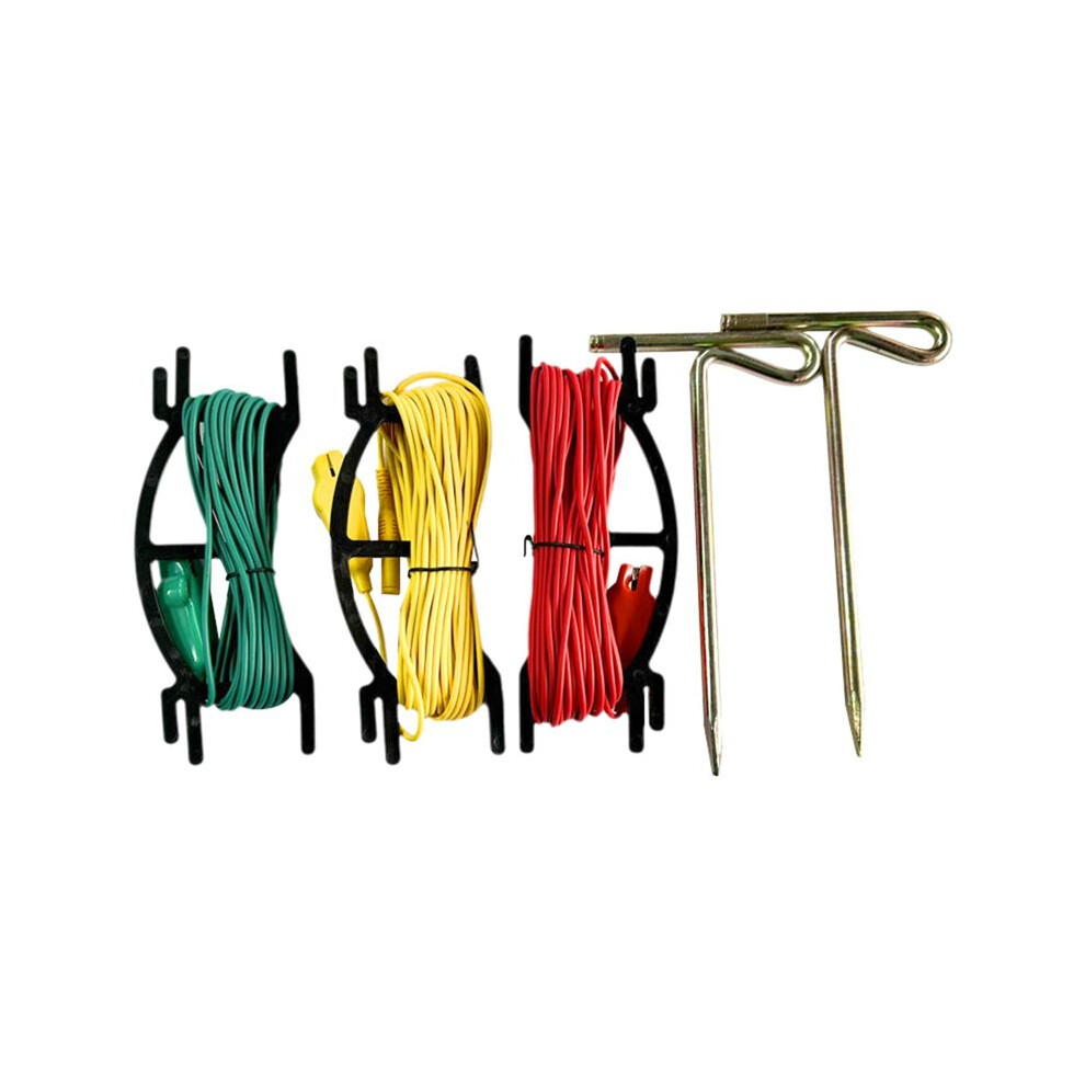 Dy4100 Ground Test Kit Digital Earth Ground Resistance Meter Ohm Instruments Inspection Electrician Resistance Tester 6132671396367