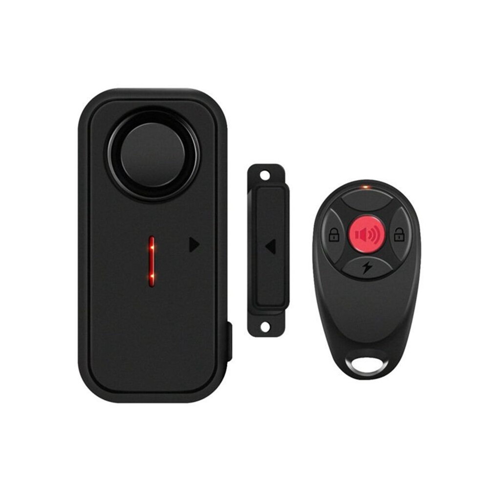 Door Window Burglar Alarm Sensor Wireless Remote Control Anti-Theft Alarm System Kit Home Security Door Open Detector 6133443889803