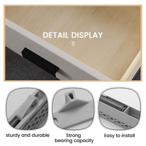 10Pcs/Lot Cabinet Glides Adapter Soft Closing System for Any Side Mount Drawer Sliding Buffer Damper Cupboard 2