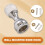 5Pc Crystal Decorative Wall Hooks Towel Hook Brass Coat Hook Hangers Wall Mounted Robe Hook Bathroom Accessories 6