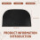 Semicircular Fireplace Fireproof Mat Fireplace Flame Retardant Mat Fireplace Insulation Blanket 7