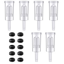 Airlock Set 10 Pezzi di Gommini nel Silicone e 6 Pezzi di Airlock per Conservare, Preparare, Fare Vino, Fermentare Crauti, Kimchi