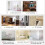 10PC Skiffers Baseboard Corner Protectors,Solid Brass Skirting Board Protectors,Baseboard Corner Protectors Silver 6