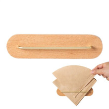 Soporte para Filtros de Café, Ahorra Espacio, Soporte para Papel de Pared, Organizador de Pared para Filtros de Café en Forma de Cono para Bares,