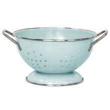 Drain Bowl with Two Handles, Fruit Bowl, Fruit Tray, Fruit Basket, Rust-Proof