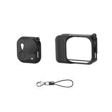 Silicone Protective Cover for  Go Ultra Action Camera Protective Cover with Lens Protection Accessories Black