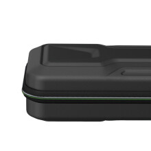 For Ally X Portable EVA Carrying Case Shockproof Game Console Storage Bags W/Screen Protector + Joystick Cap