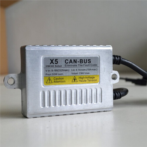 Car Xenon Lamp Universal Decoding Stabilizer X5 for HID Lamp Warnning Ligt Fault Removal Decoder 55W Canbus Ballast 1