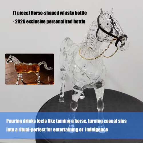 Bouteille d'aérateurs de whisky inspirée des animaux uniques, 1