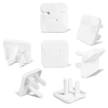 38pcs Outlet Covers White Child Proof Electrical Protector Safety Improved Baby Safety Plug Covers