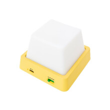 Simple Design Lights Night Lamp Press  Timing Led Table Desk Lamp High Quality Night Light Keyboard Shape B
