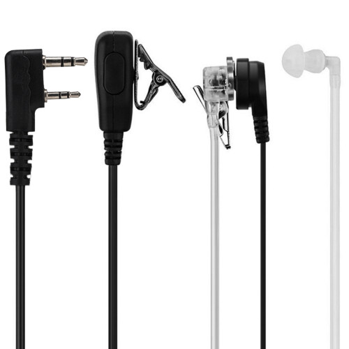 Ακουστικά με ακουστικό σωλήνα, Walkie Talkies, ακουστικό με μικρόφωνο, σχεδιασμός 2
