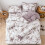 Luxurious Marble Bedding, Microfiber Polyester - Ultra Soft Feel, Maximum Comfort - Elegant White Marble Pattern for US-Queen Size Beds, 3Pcs/Set 8