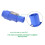 20PCS Powercon Connector Male Plug Power Plug Adapter for  Light Stage Light Power Input 4