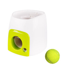 Dog Training Toy Treat Dispenser Ball Launchers Fun-With 1 ball