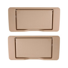 1Pair Car Sun Visor Makeup Mirror Cover A2518100310 A2518100410 for - R-Class W251 2006-2008 ML GL W164 B