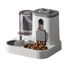 Bol d'eau à remplissage automatique,-Oreilles de chat gris