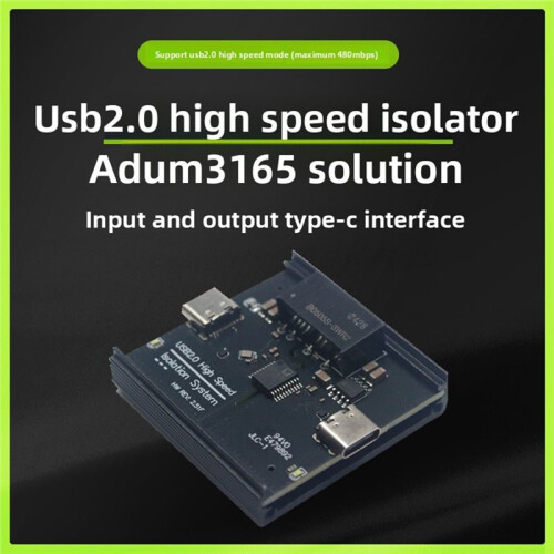 USB2.0 High-Speed Isolator 480Mbps Eliminates Decoder DAC Common Ground Current Acoustic Protection USB Port Supply 2
